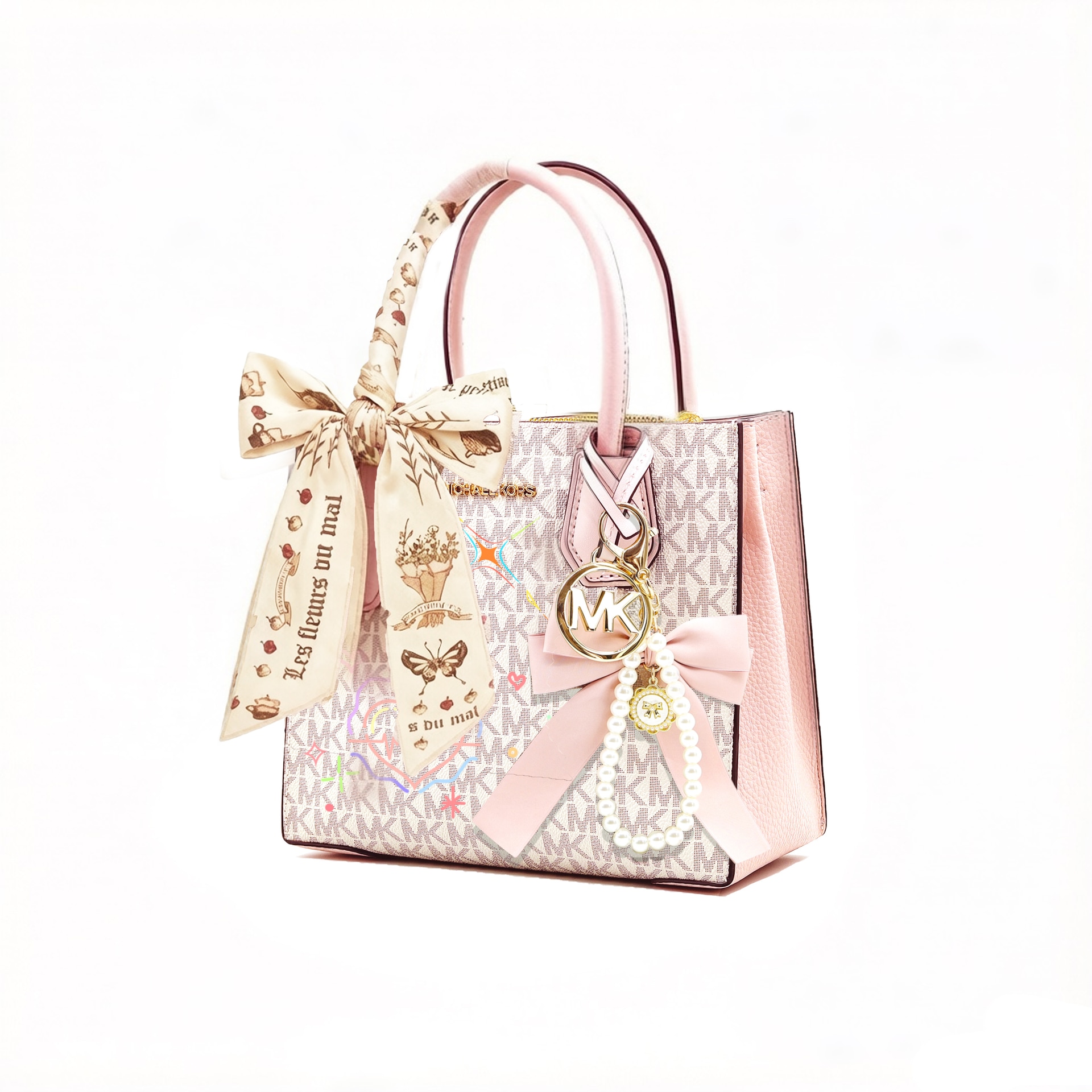 Michael Kors KORS Tote Bag Light Pink — фото 1