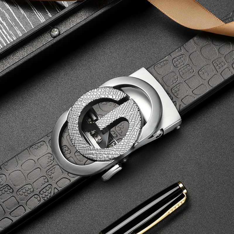 15 Mins Simple Belt Automatic Buckle Leather — фото 1