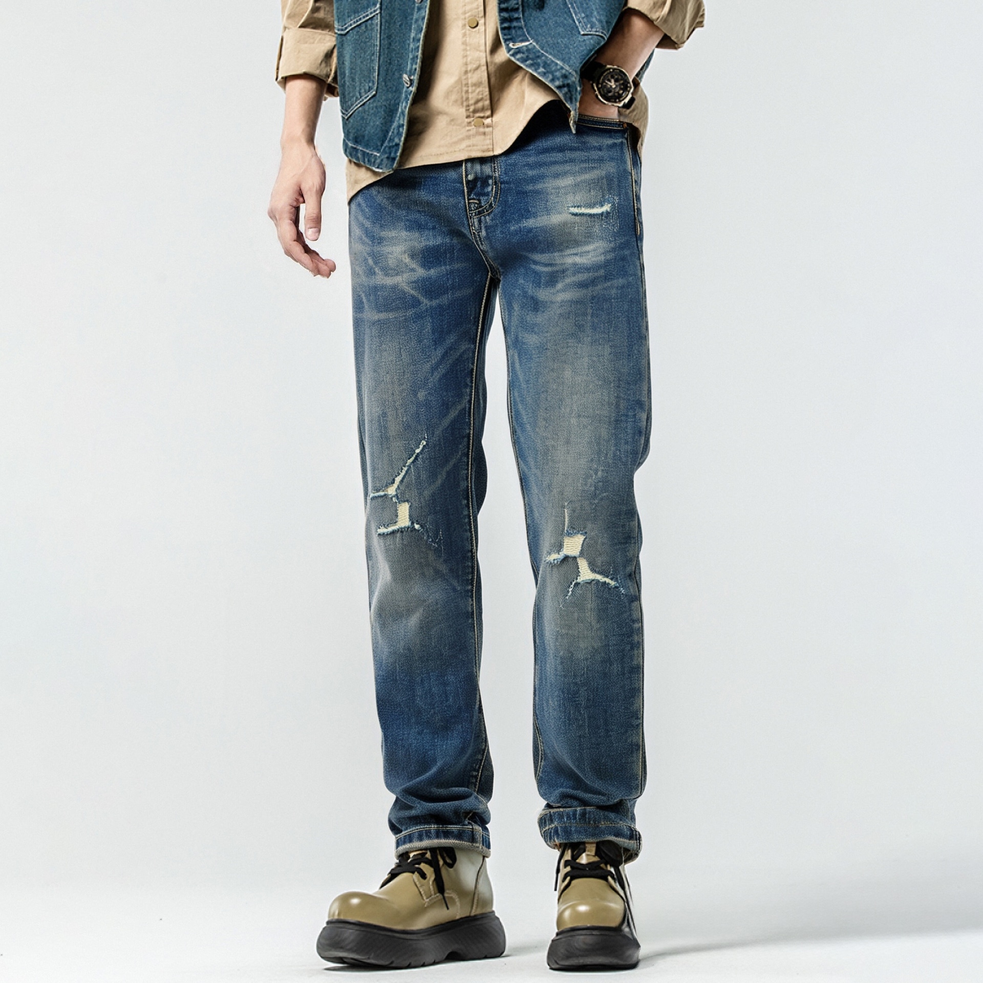 Automobili Lamborghini baggy jeans — фото 2