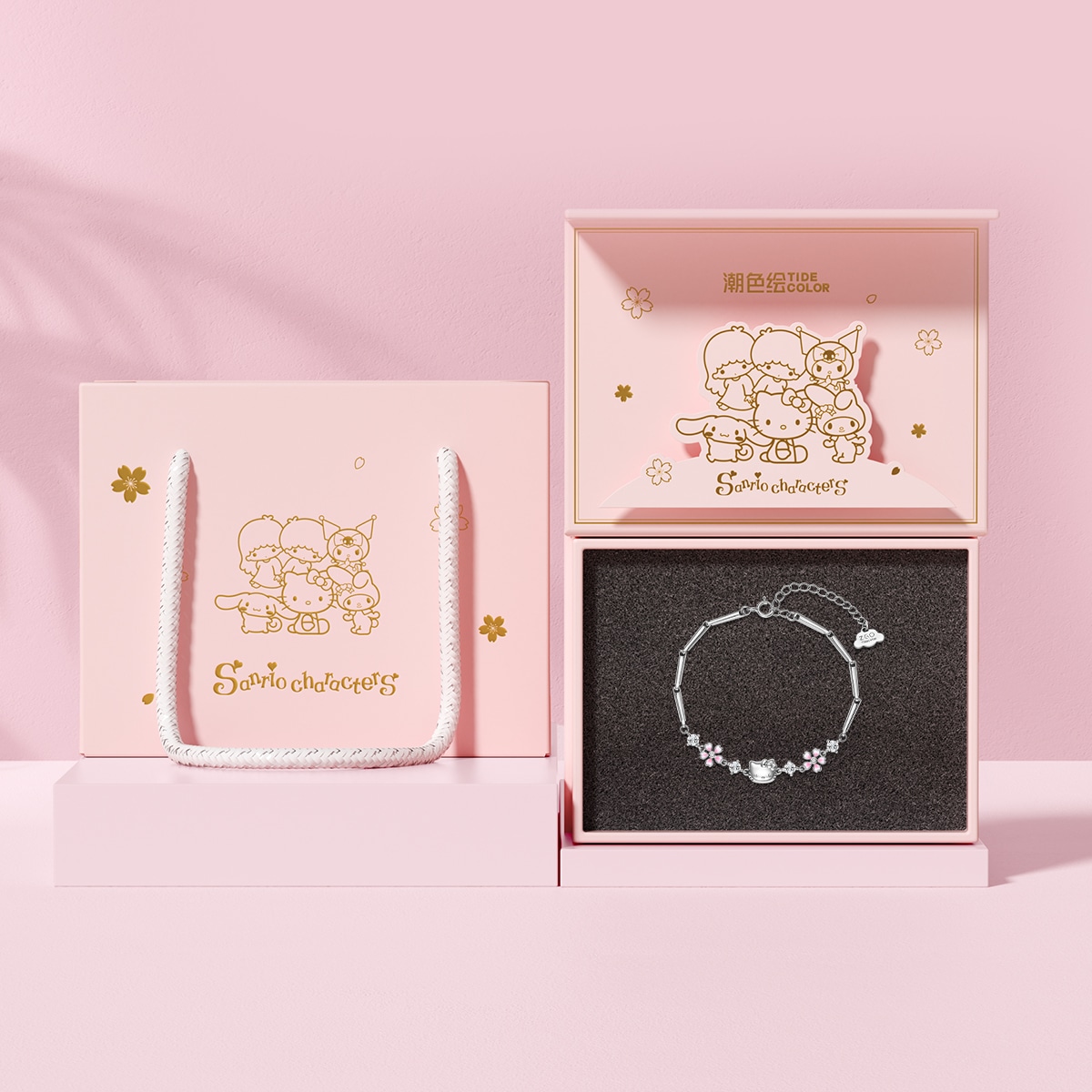 Sanrio Hello Kitty S925 Silver Bracelet — фото 2