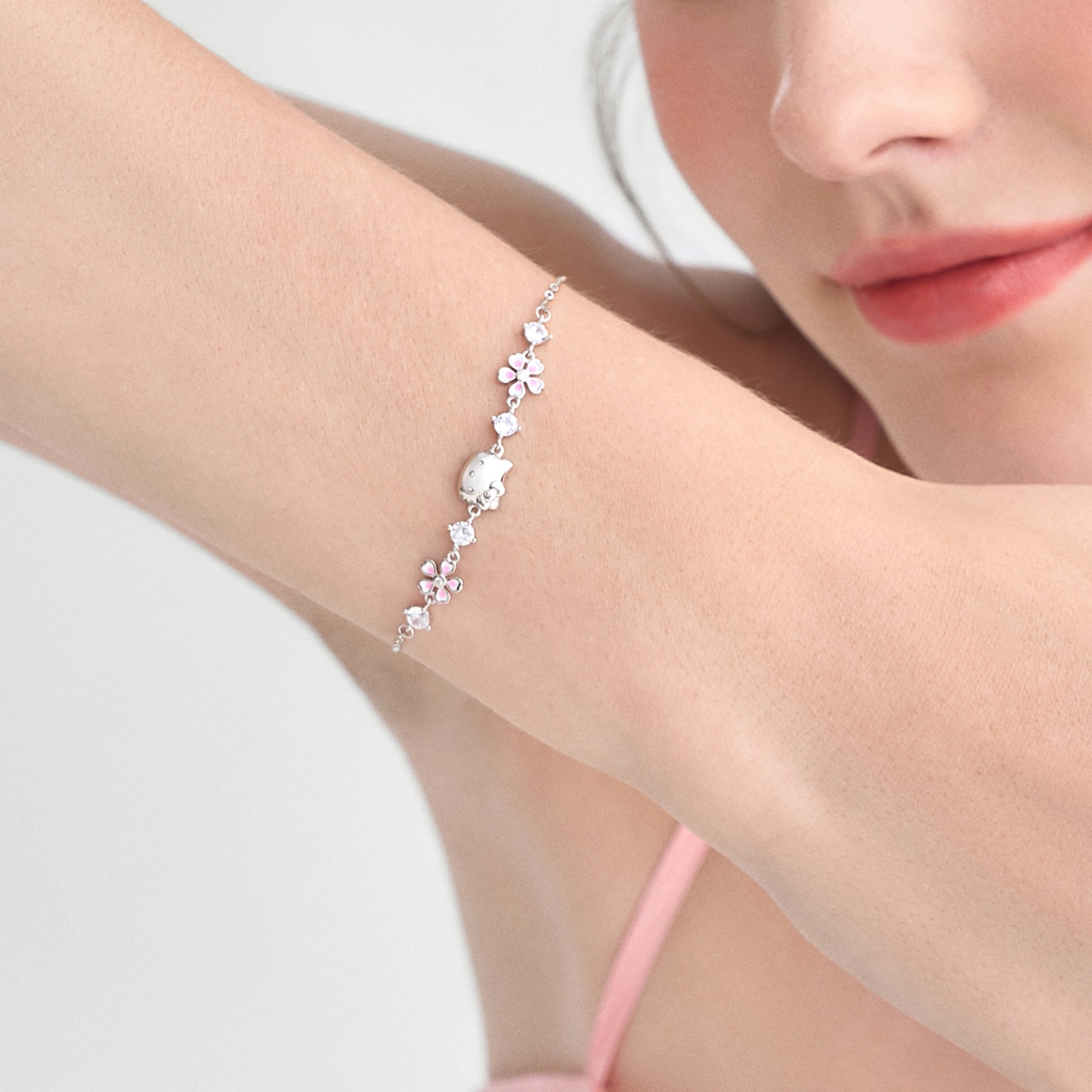 Sanrio Hello Kitty S925 Silver Bracelet — фото 10