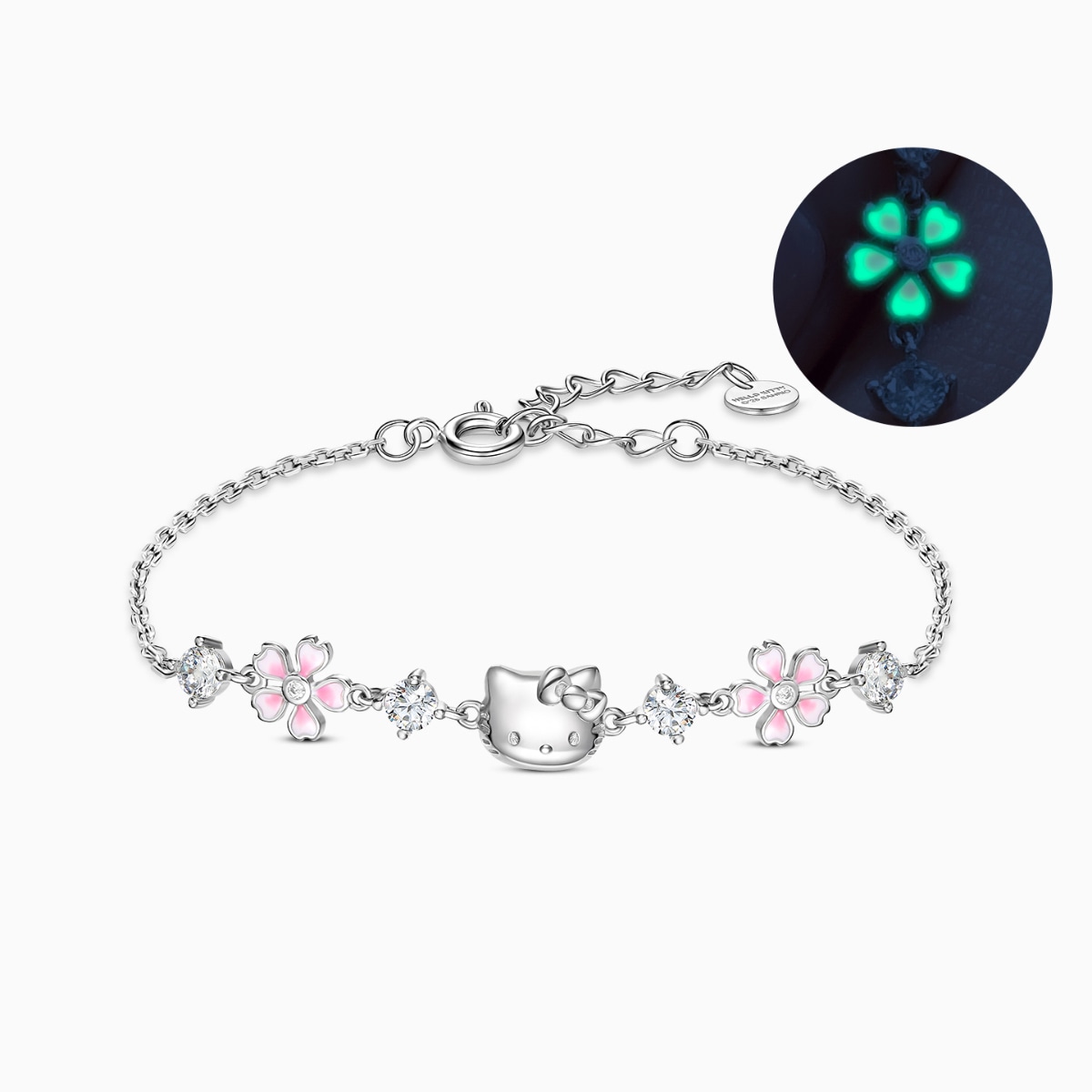 Sanrio Hello Kitty S925 Silver Bracelet — фото 5
