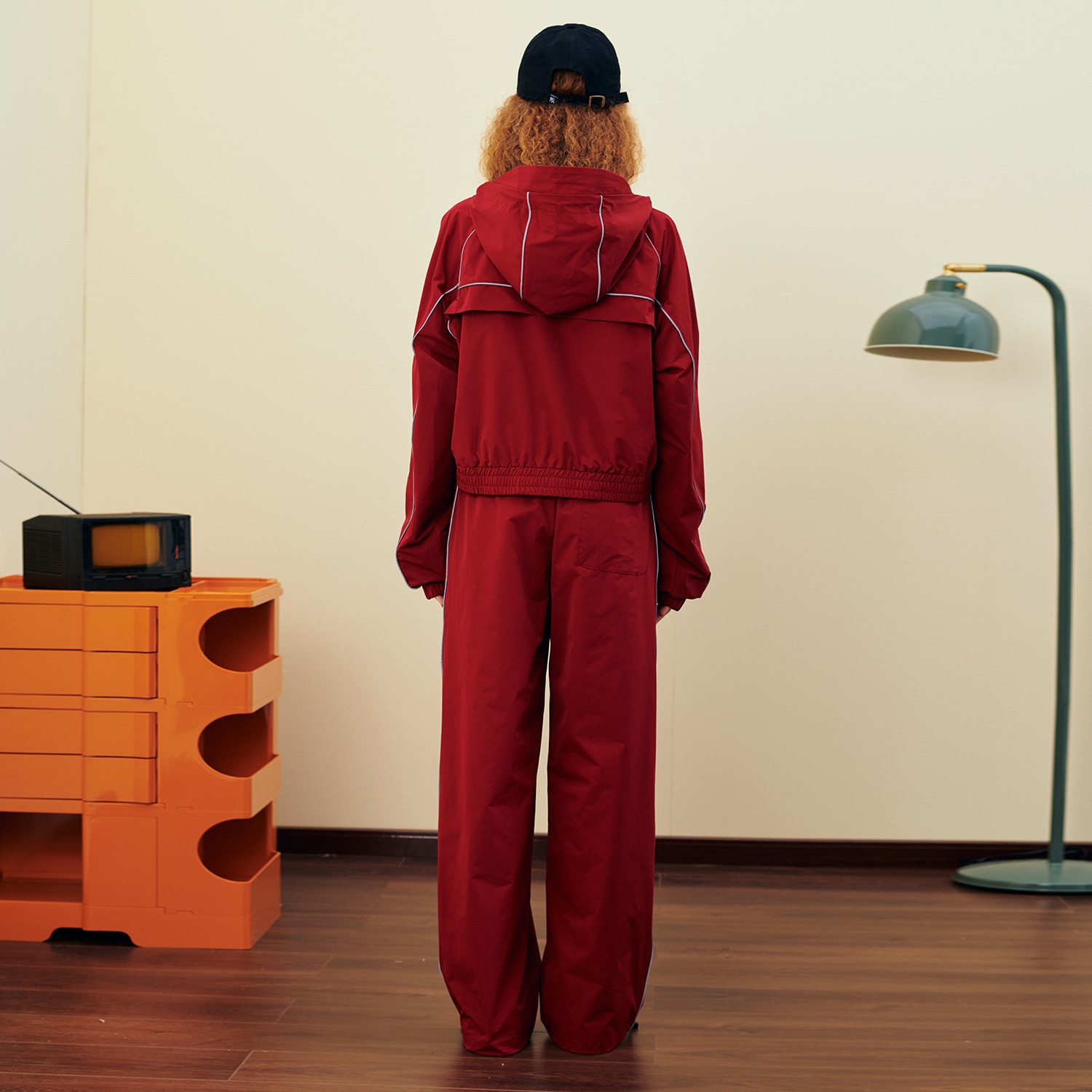 Er Letter Reflective Hoodie and Pants Set — фото 5