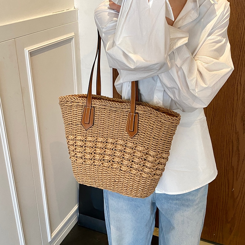 單倉 Dan Cang Tote Bag Beige/Khaki — фото 10