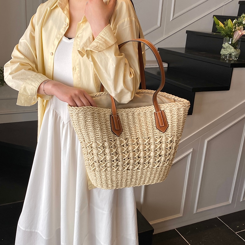 單倉 Dan Cang Tote Bag Beige/Khaki — фото 4