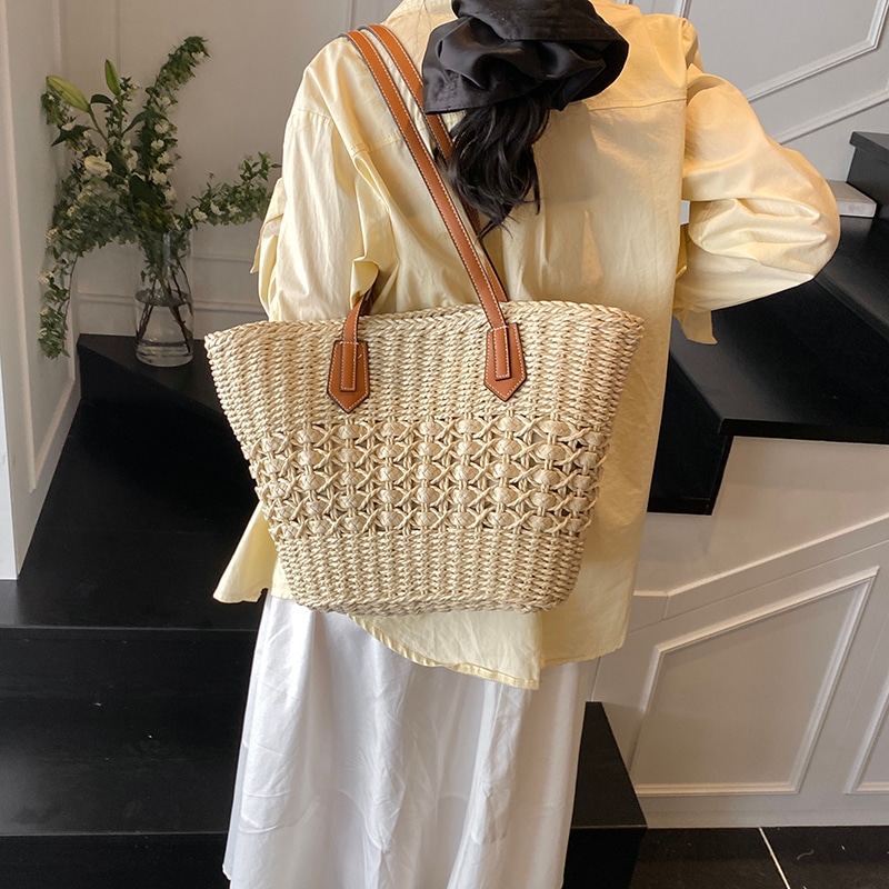 單倉 Dan Cang Tote Bag Beige/Khaki — фото 2