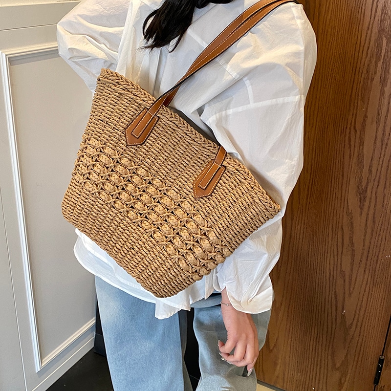單倉 Dan Cang Tote Bag Beige/Khaki — фото 9