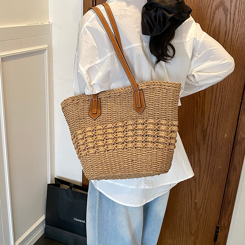 單倉 Dan Cang Tote Bag Beige/Khaki — фото 11