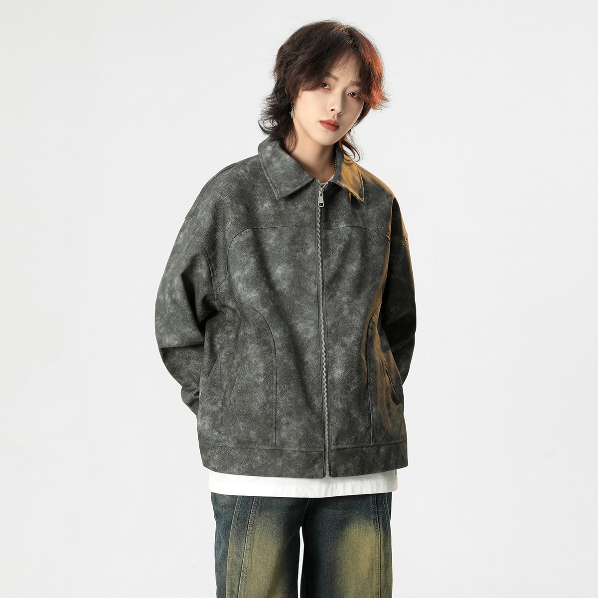 Gwaf Retro Biker Jacket — фото 7
