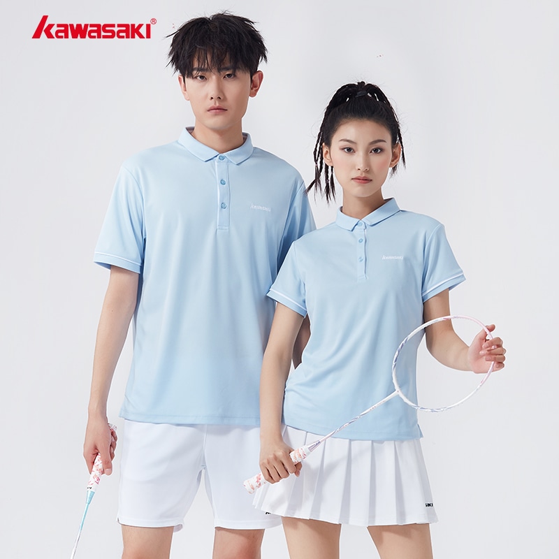 Kawasaki Polo Shirt Ice Blue — фото 4