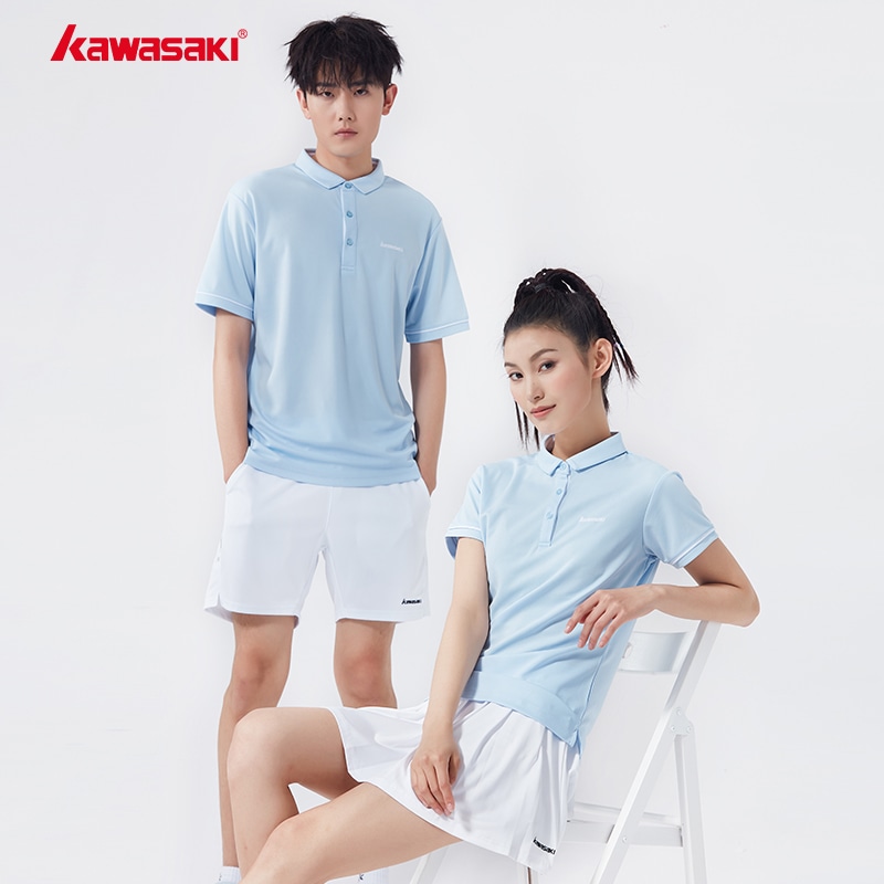 Kawasaki Polo Shirt Ice Blue — фото 3
