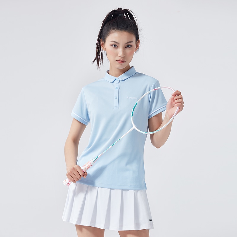Kawasaki Polo Shirt Ice Blue — фото 2
