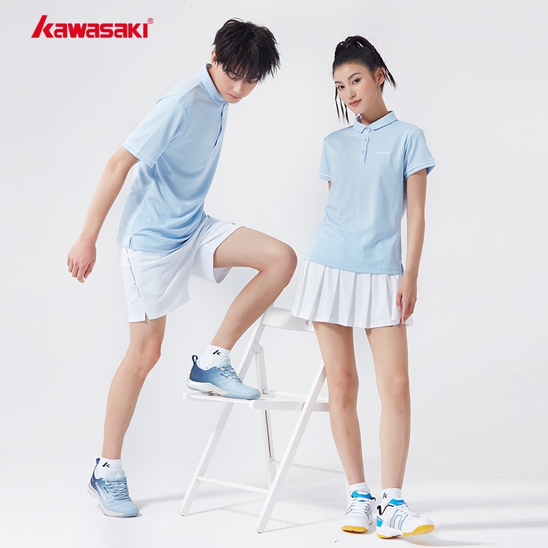 Kawasaki Polo Shirt Ice Blue — фото 5