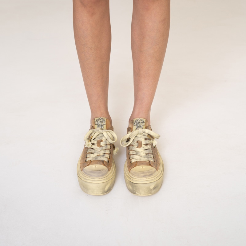 Smfk Vintage Platform Low Sneakers Gingerbread — фото 9