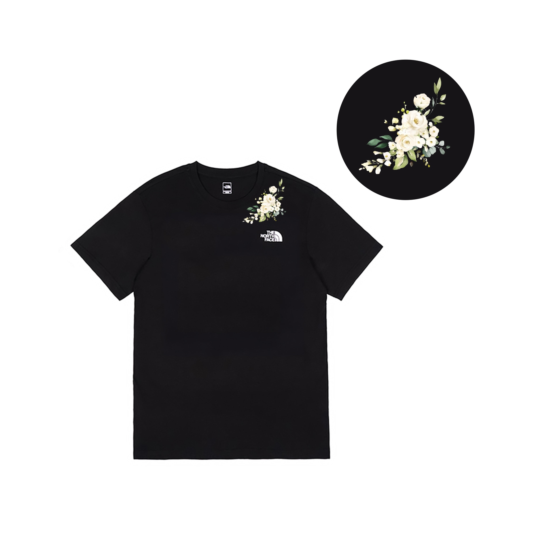 The North Face Lotus Wave Tee Black — фото 1