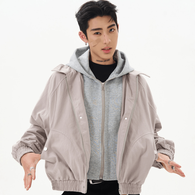 Th Fabricate Retro Hoodie Jacket Black — фото 9