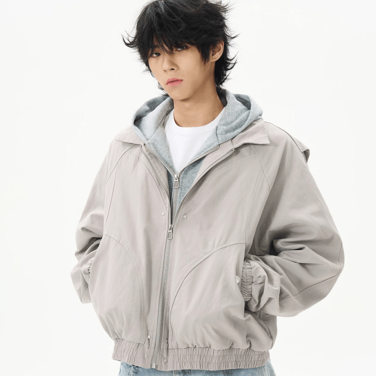 Th Fabricate Retro Hoodie Jacket Black — фото 10