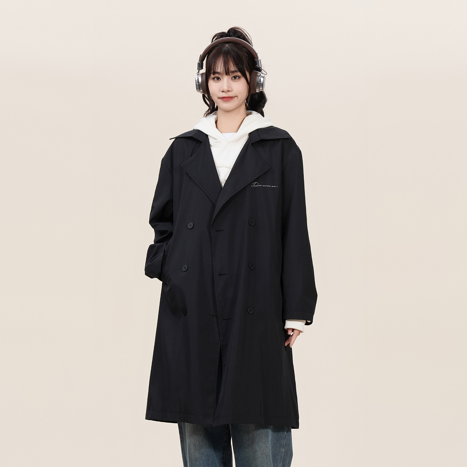 Doraemona Doraemon Trench Coat — фото 5