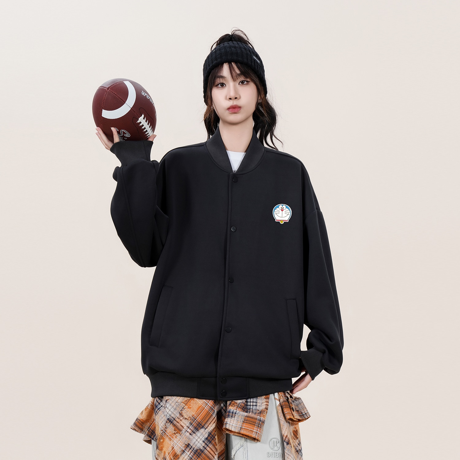 Doraemona Doraemon Baseball Jacket — фото 4
