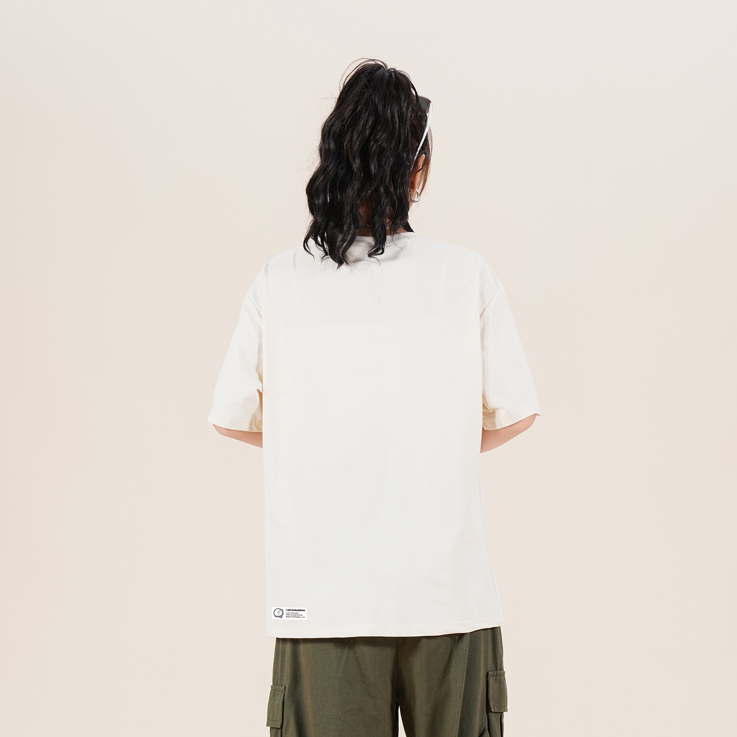 Doraemona Doraemon Basic Logo T-Shirt — фото 11