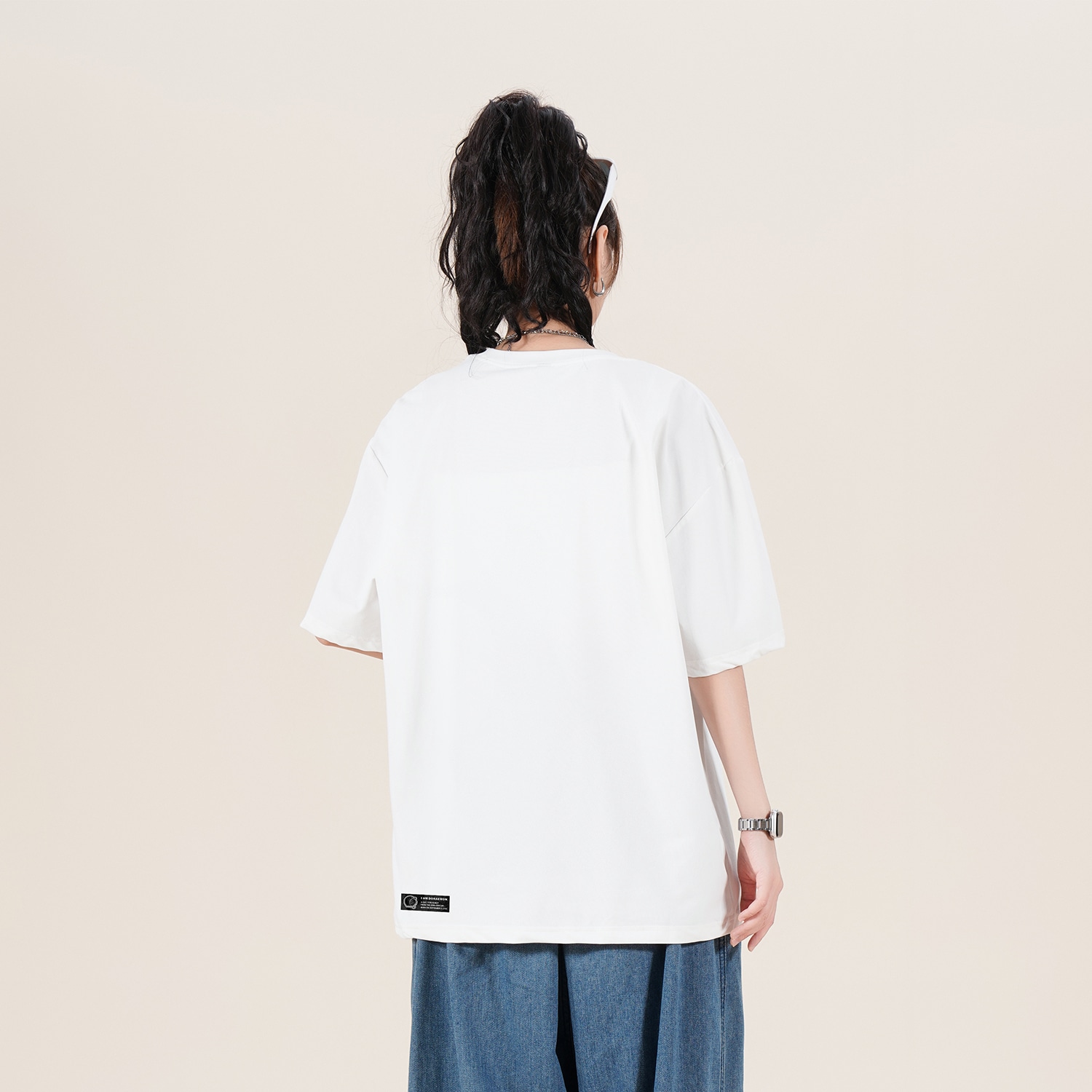 Doraemona Doraemon Basic Logo T-Shirt — фото 3