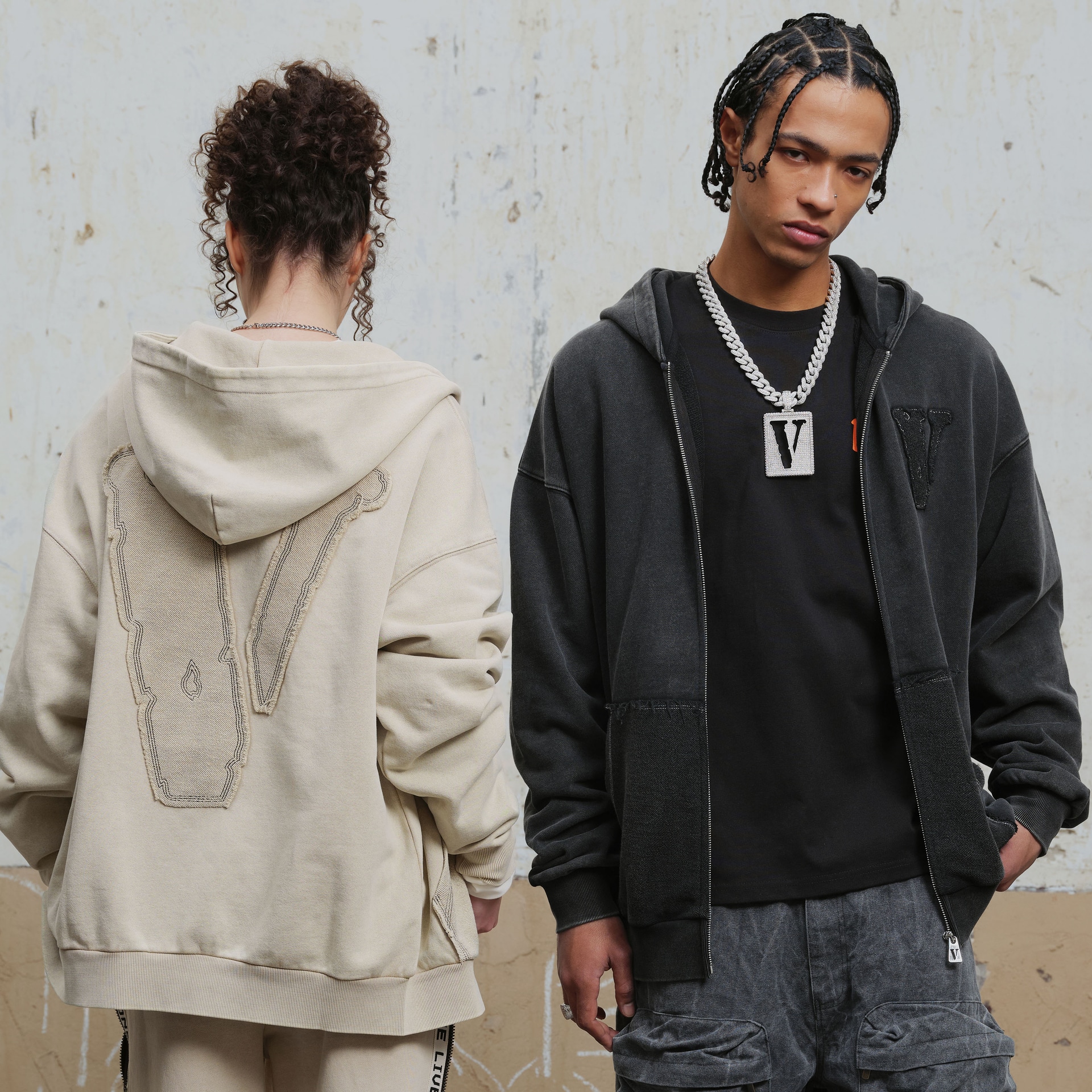 Vlone Hoodie Black — фото 5