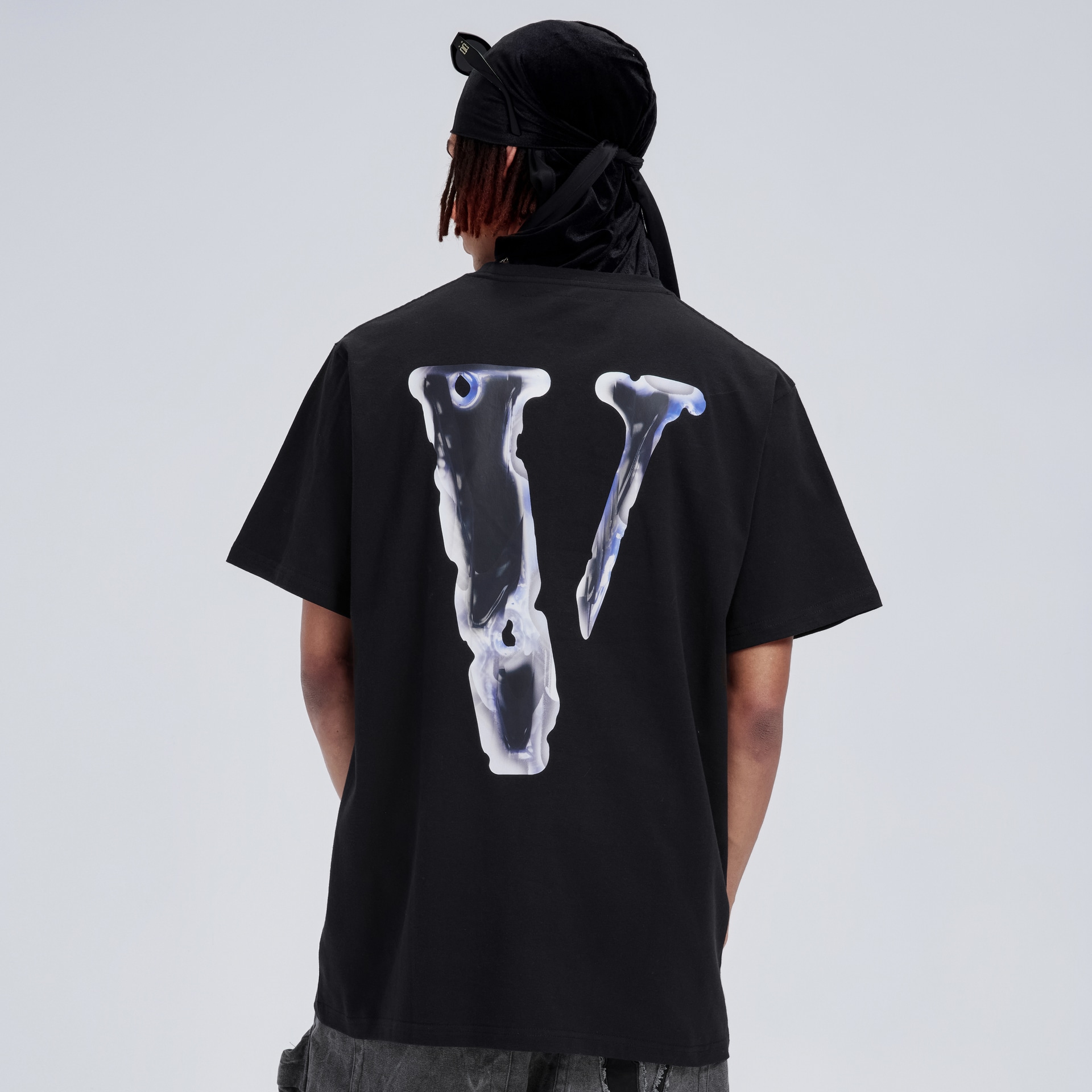 Vlone Prism Logo T-Shirt Black White — фото 7