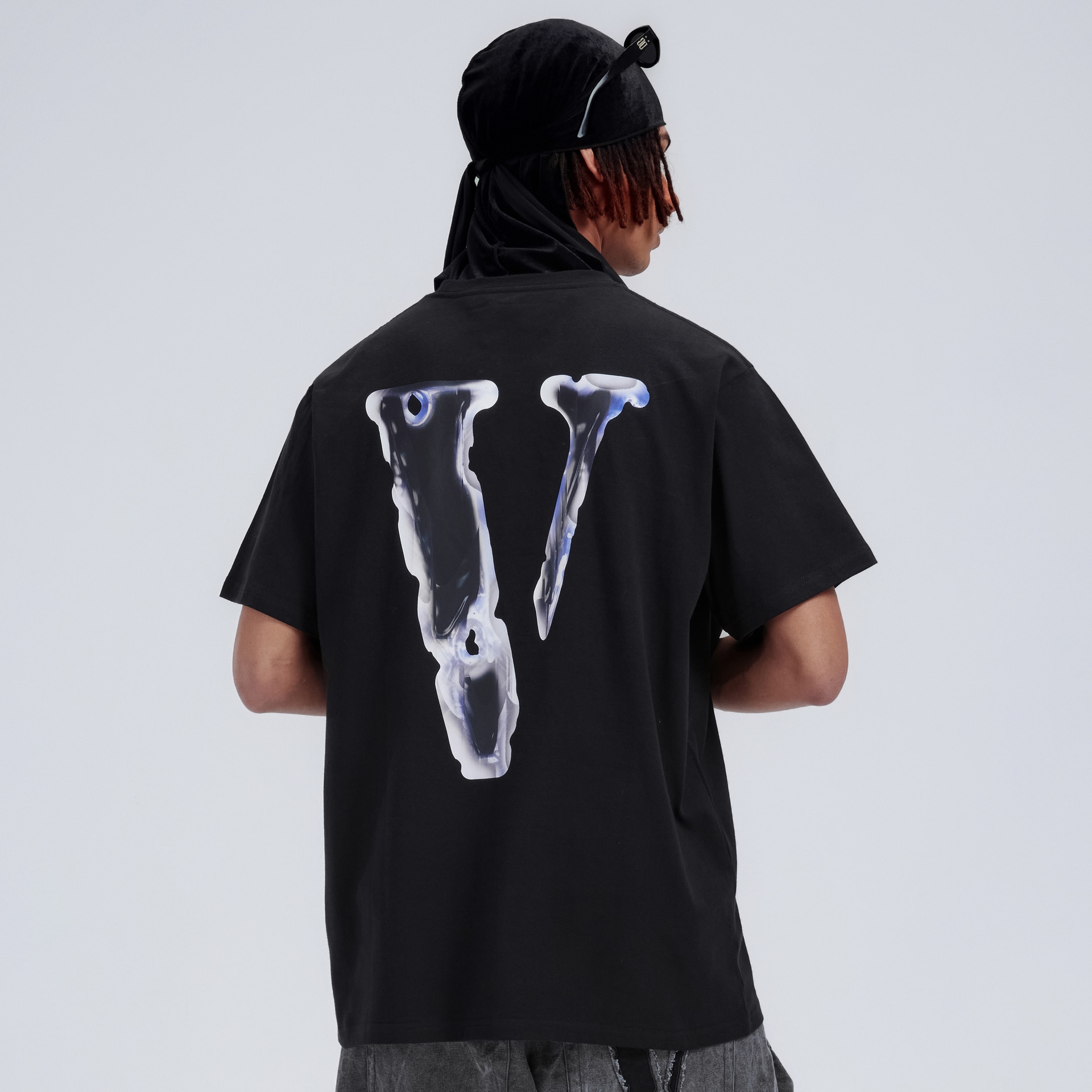 Vlone Prism Logo T-Shirt Black White — фото 5