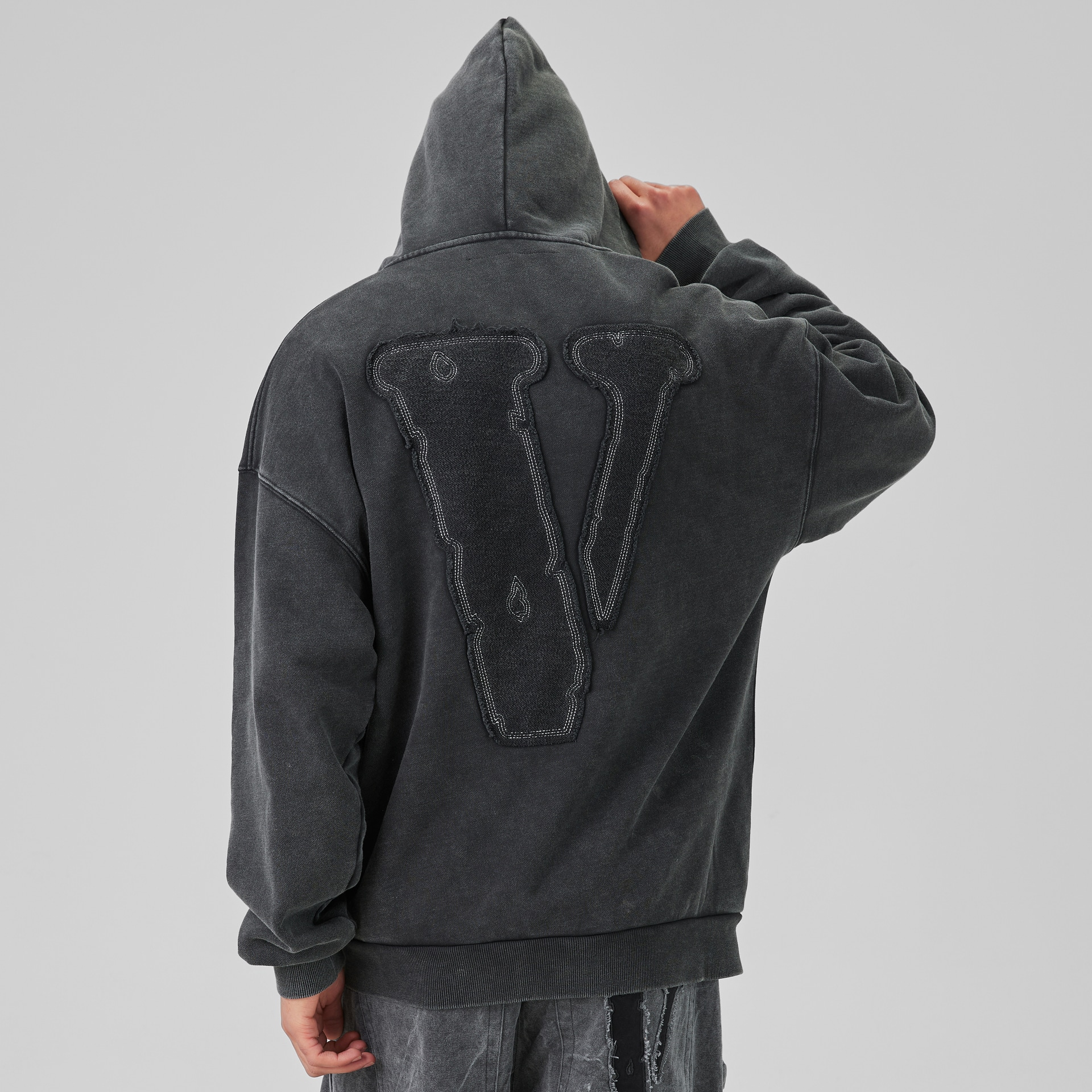 Vlone Hoodie Black — фото 11