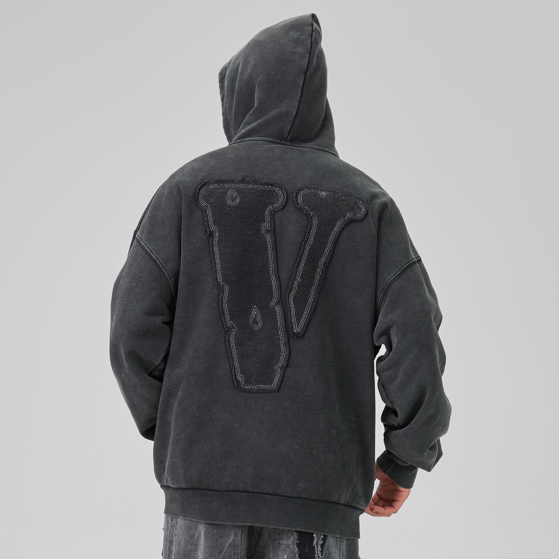 Vlone Hoodie Black — фото 9