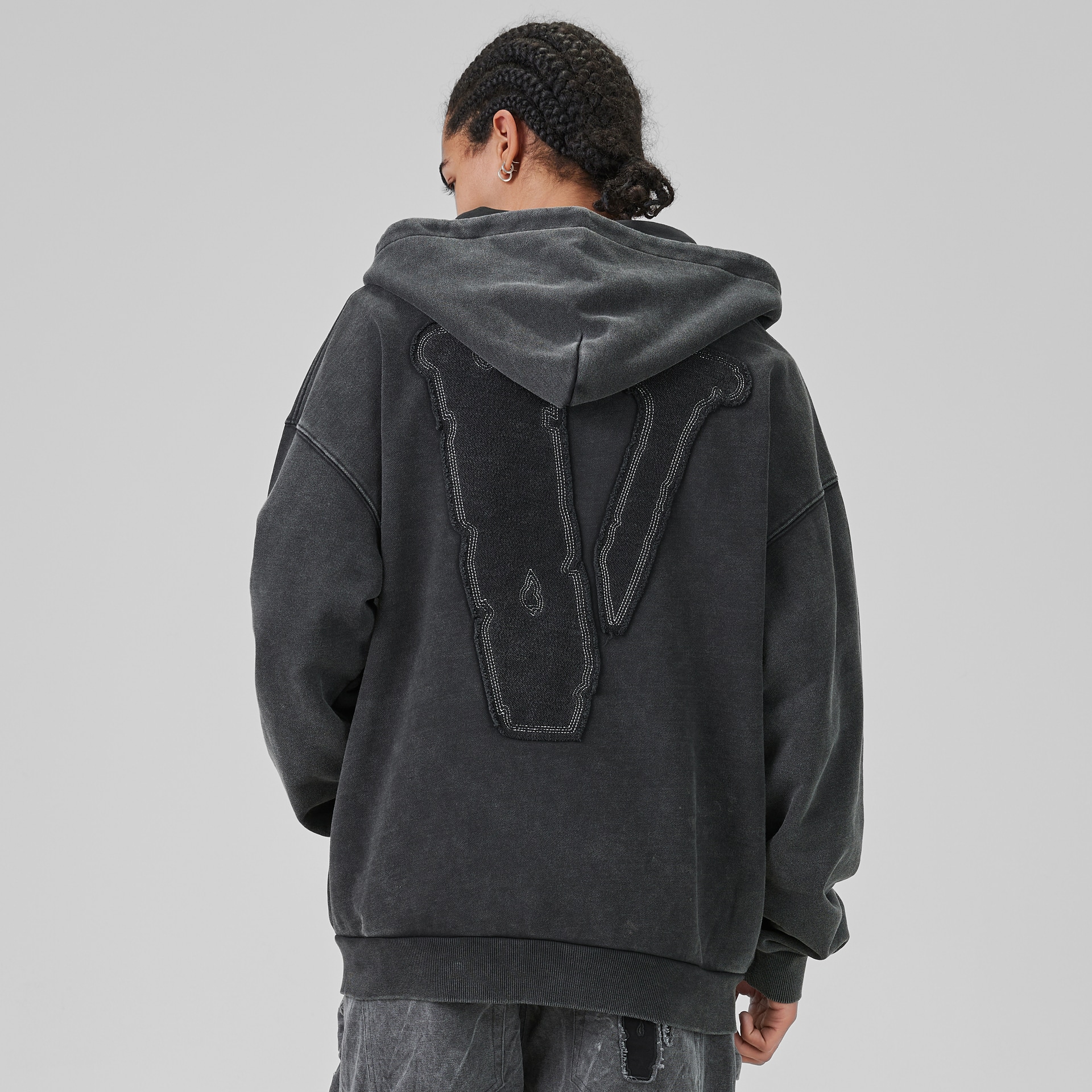 Vlone Hoodie Black — фото 7