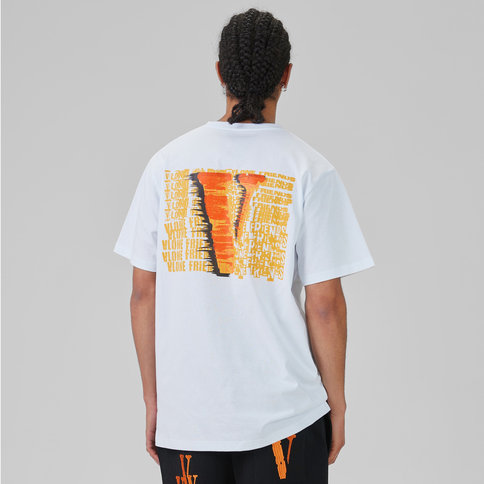 Vlone Футболка (Арт. VLTE25003白橙) — фото 3
