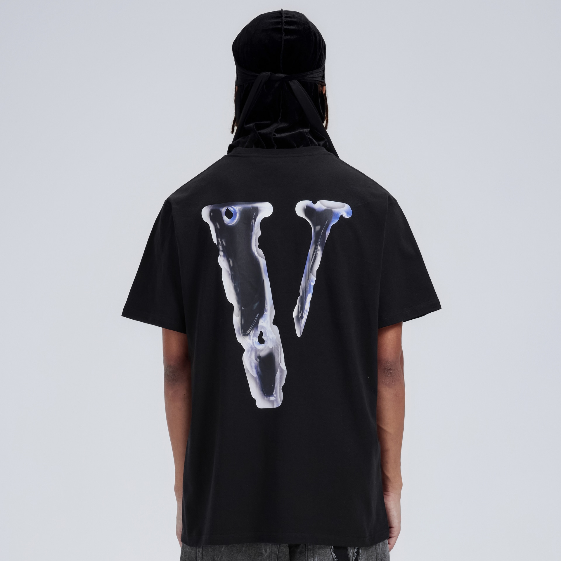 Vlone Prism Logo T-Shirt Black White — фото 3