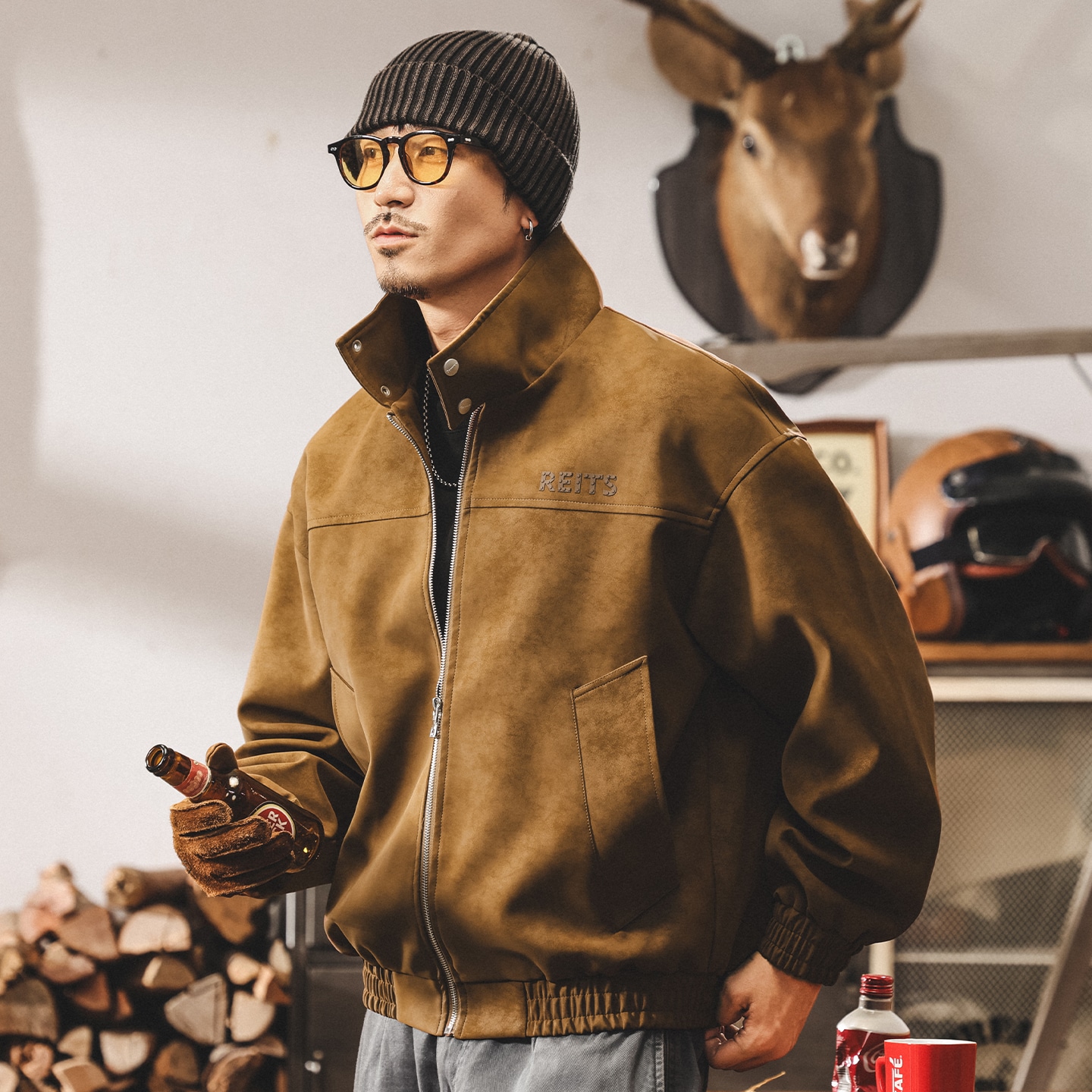 杰雷诺 Jayleno Vintage Tie-Dye Coach Jacket — фото 2