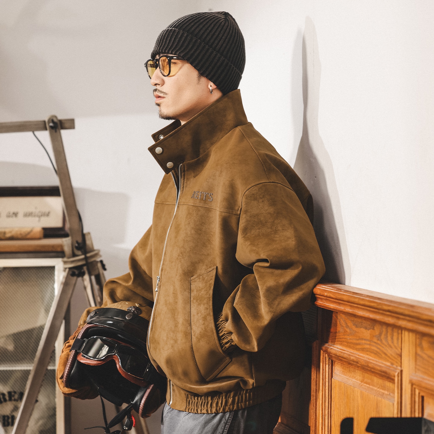 杰雷诺 Jayleno Vintage Tie-Dye Coach Jacket — фото 4