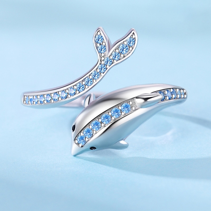Barbie Dolphin Ring S925 Silver — фото 1