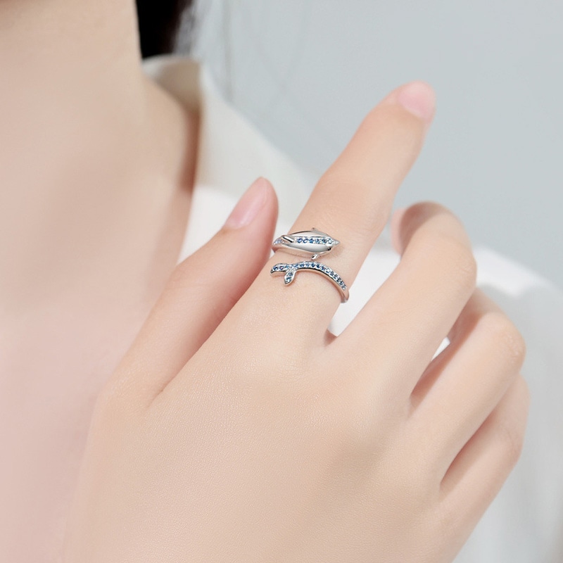 Barbie Dolphin Ring S925 Silver — фото 2