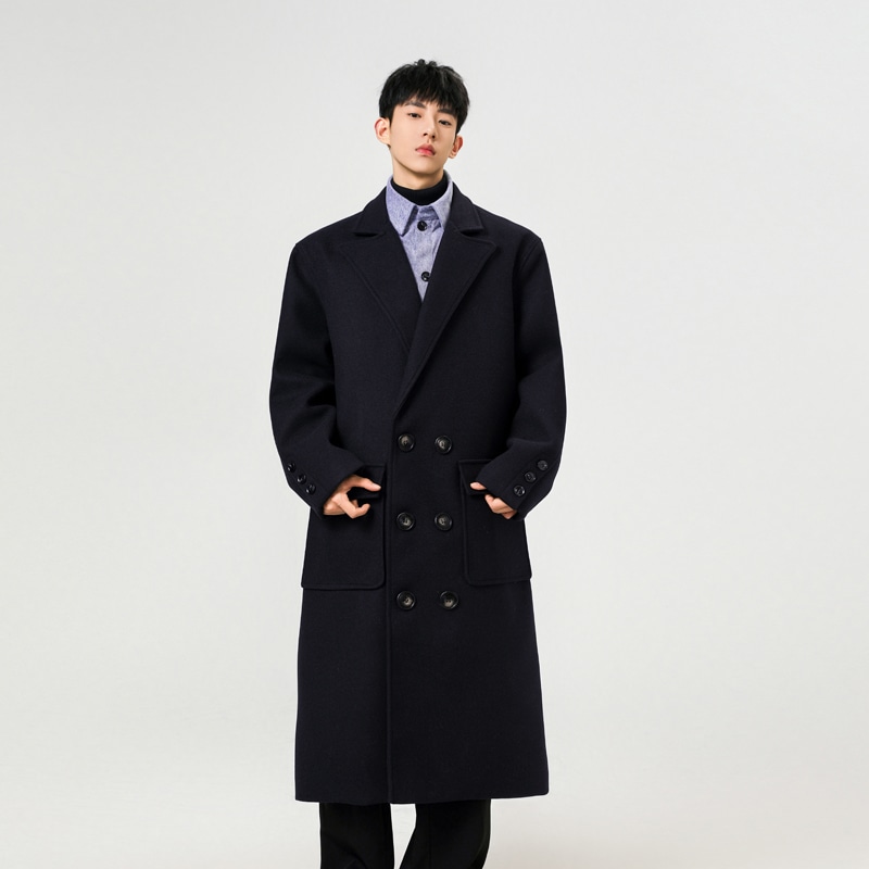 Madona Double-Breasted Wool Coat — фото 11