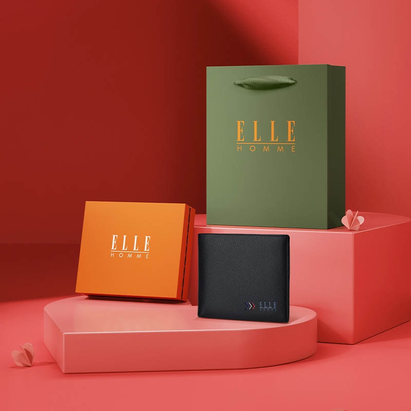 Elle Homme Slim Multi-Card Wallet Black — фото 1