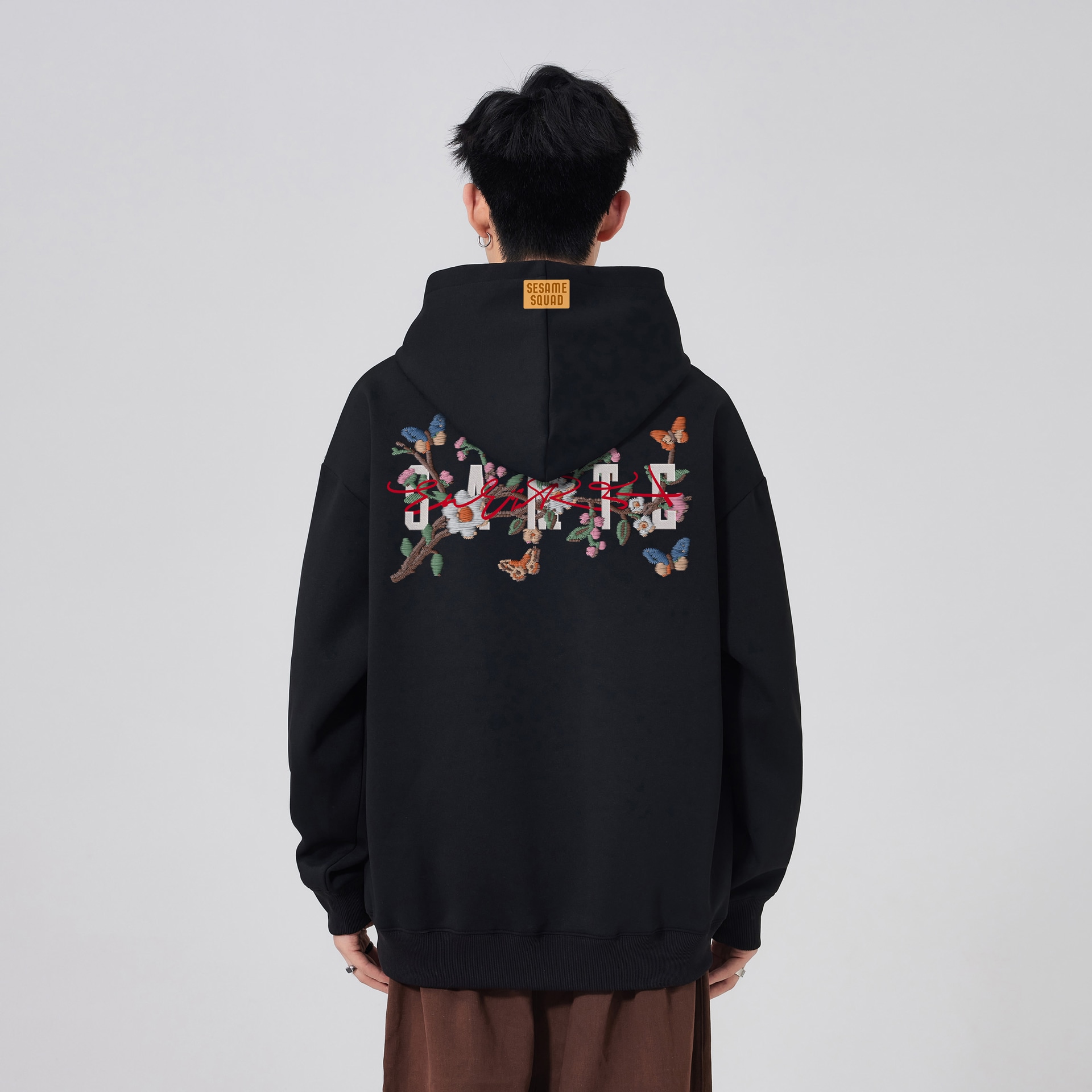 Sesame Street Floral Logo Hoodie — фото 4