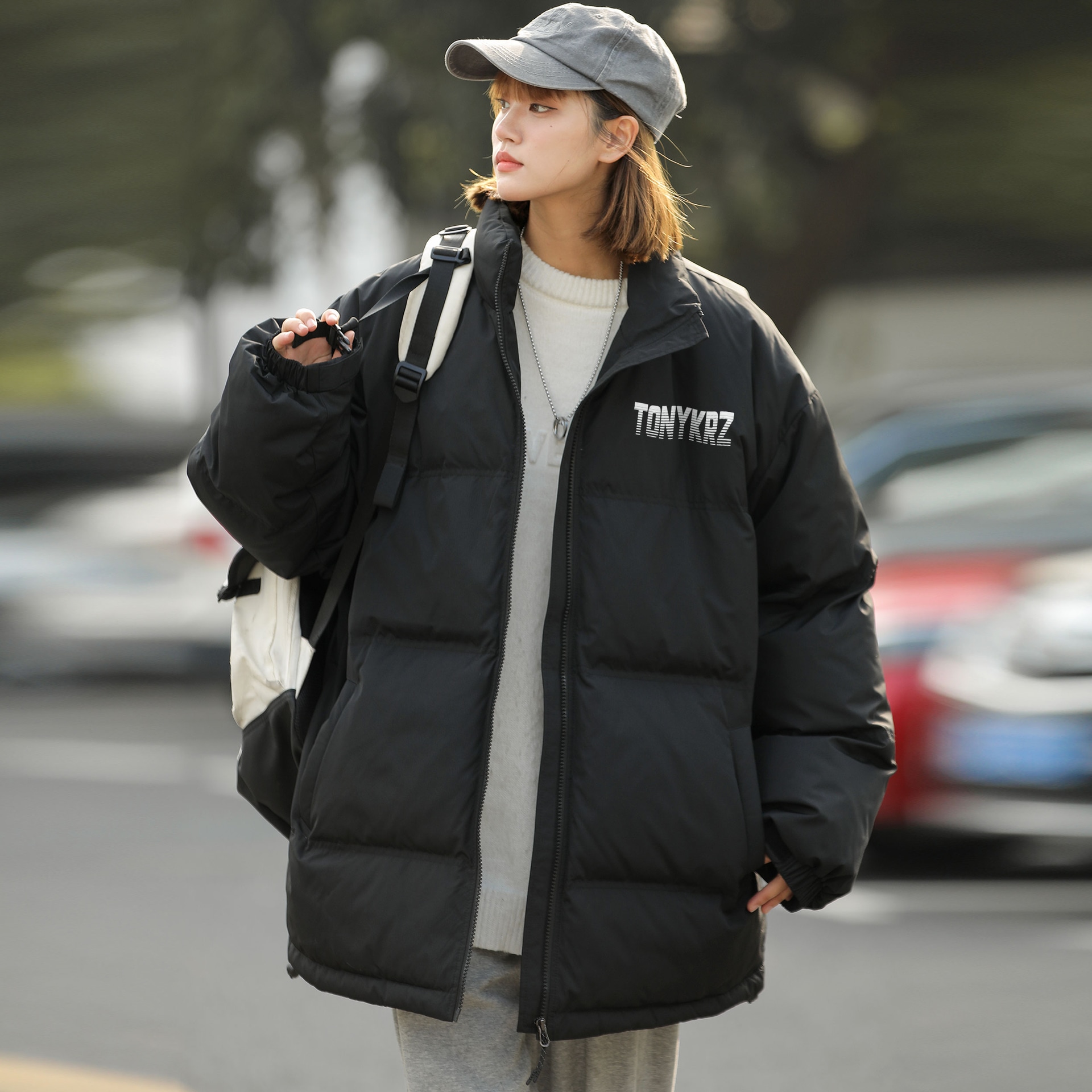 Tonykrz Logo Stripe Down Jacket — фото 2