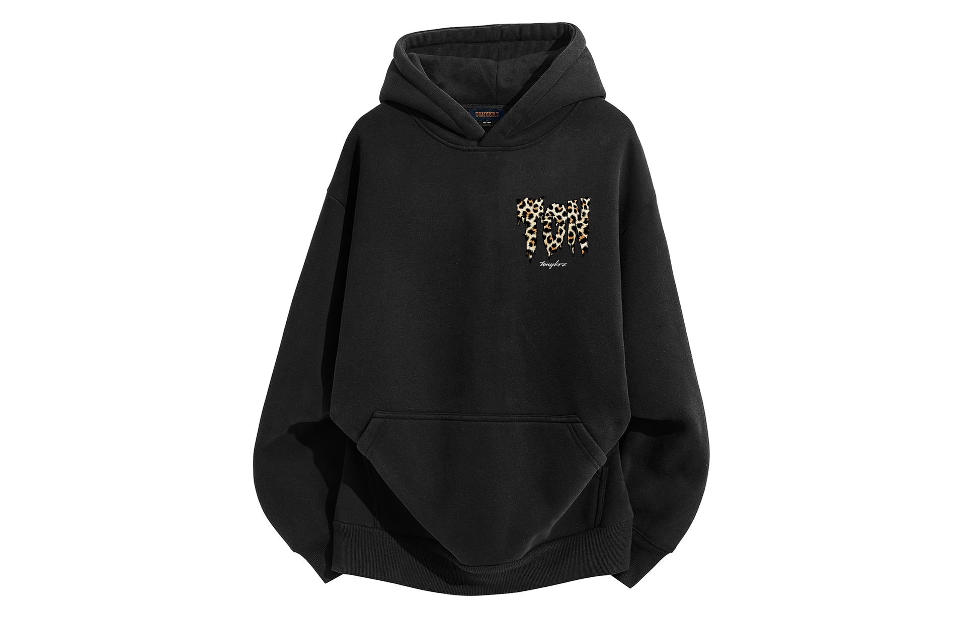Tonykrz Leopard Logo Hoodie — фото 2