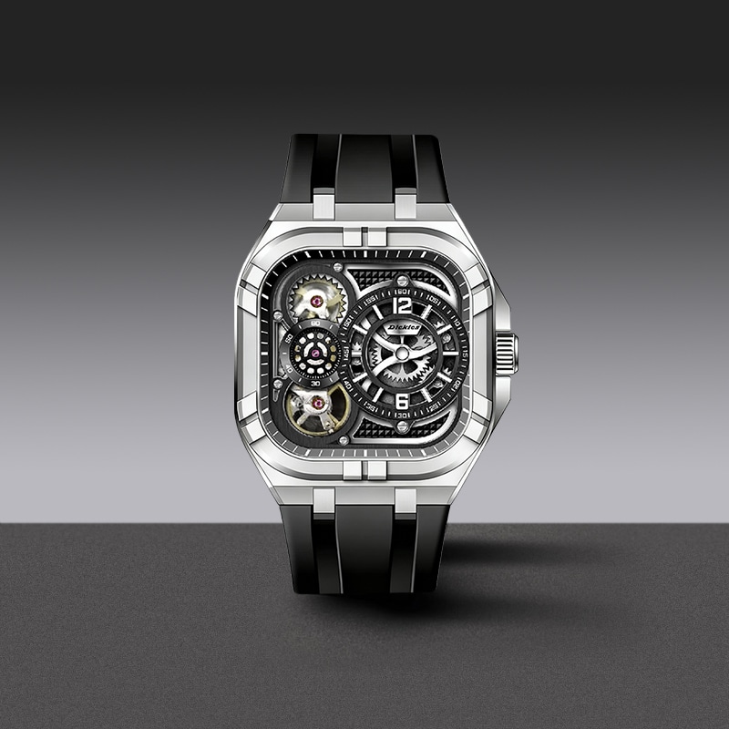 Dickies Quartz Automatic Watch Black Dial — фото 3
