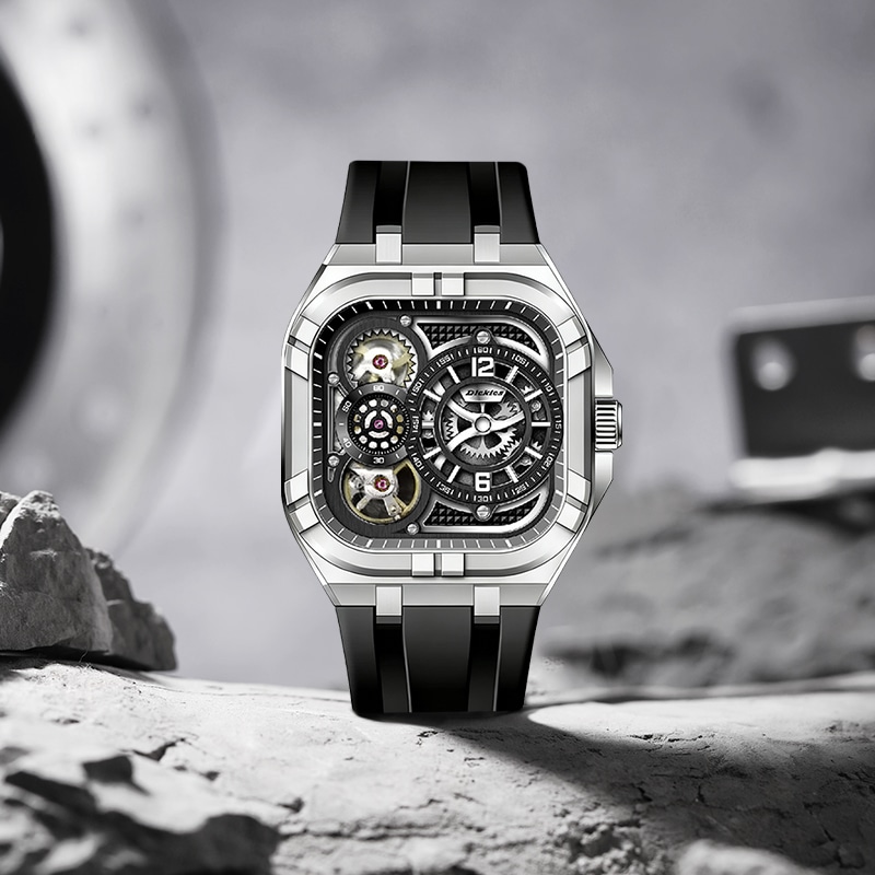 Dickies Quartz Automatic Watch Black Dial — фото 2