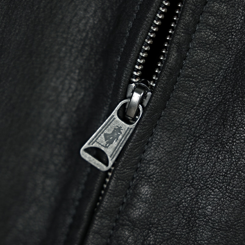 Mcs Vintage Leather Jacket Black — фото 7