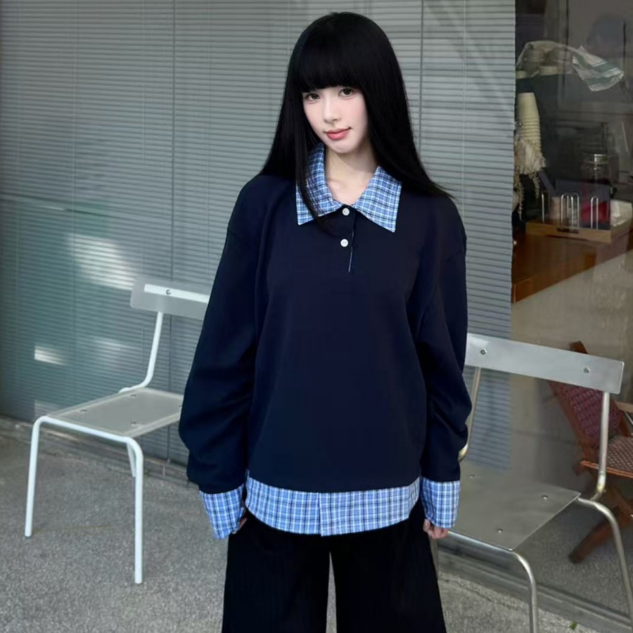 HRDW Miu Polo Collar Sweatshirt — фото 10