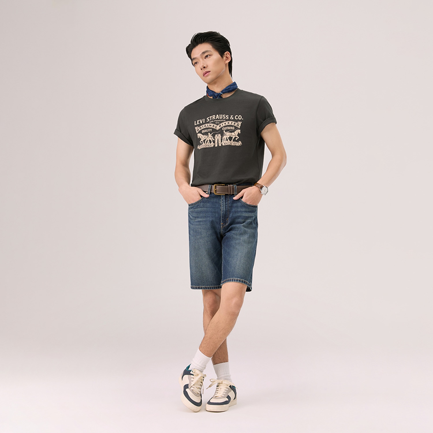 Levi’S SS25 Double Horse Print Knit Tee — фото 3