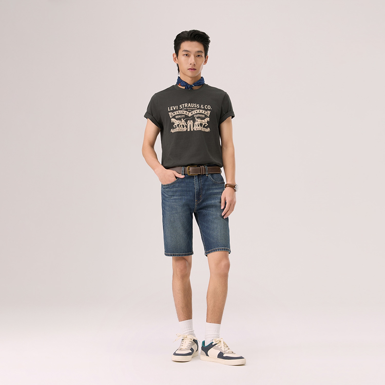 Levi’S SS25 Double Horse Print Knit Tee — фото 4