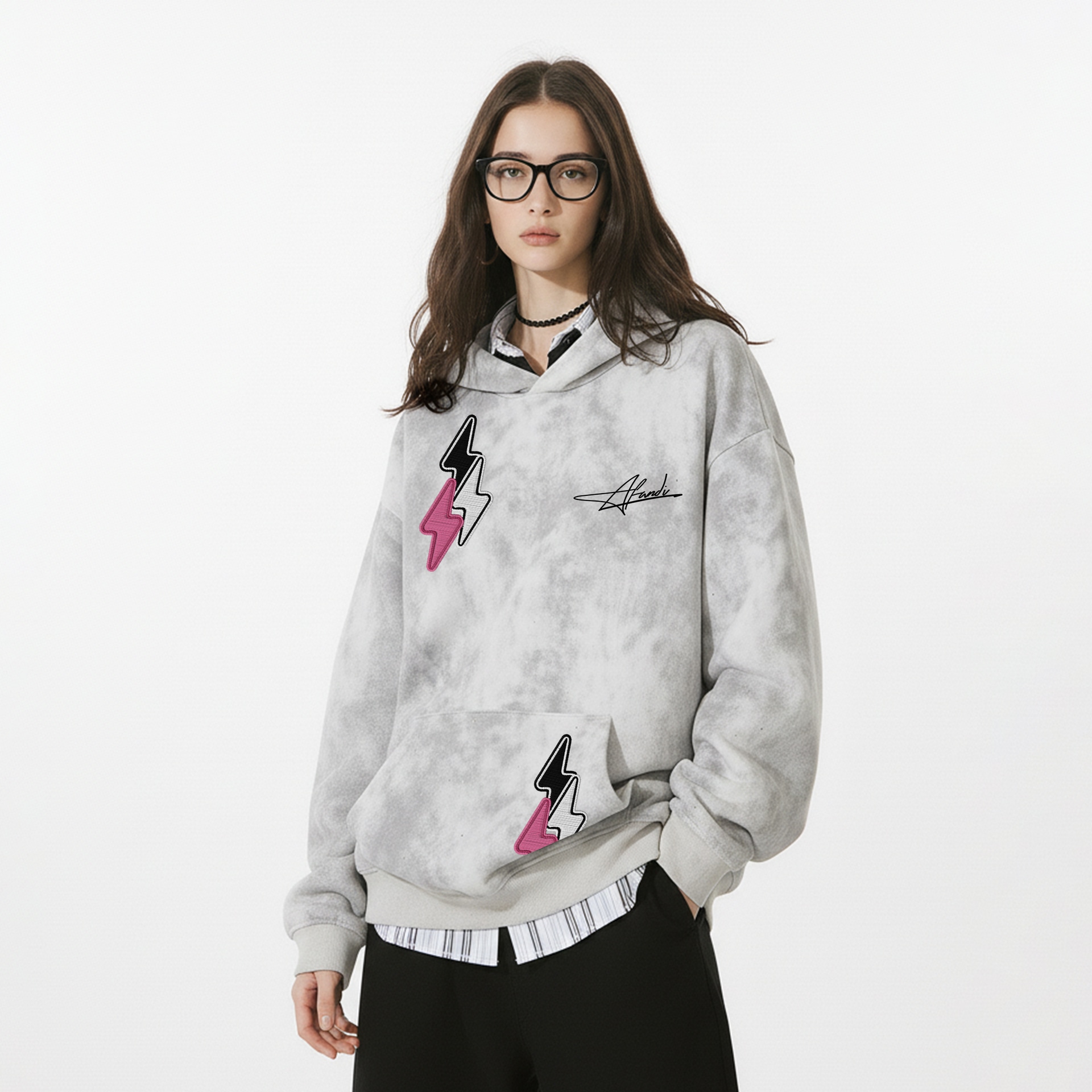 阿凡迪 Avandi Tie-Dye Stars Hoodie — фото 11