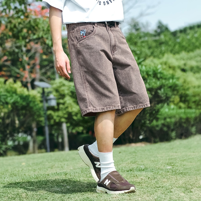 Mind Error Denim Shorts — фото 11